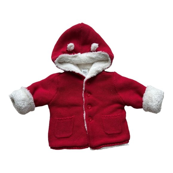 Carter's Baby Sherpa-Lined Cardigan - Picture 2 of 4